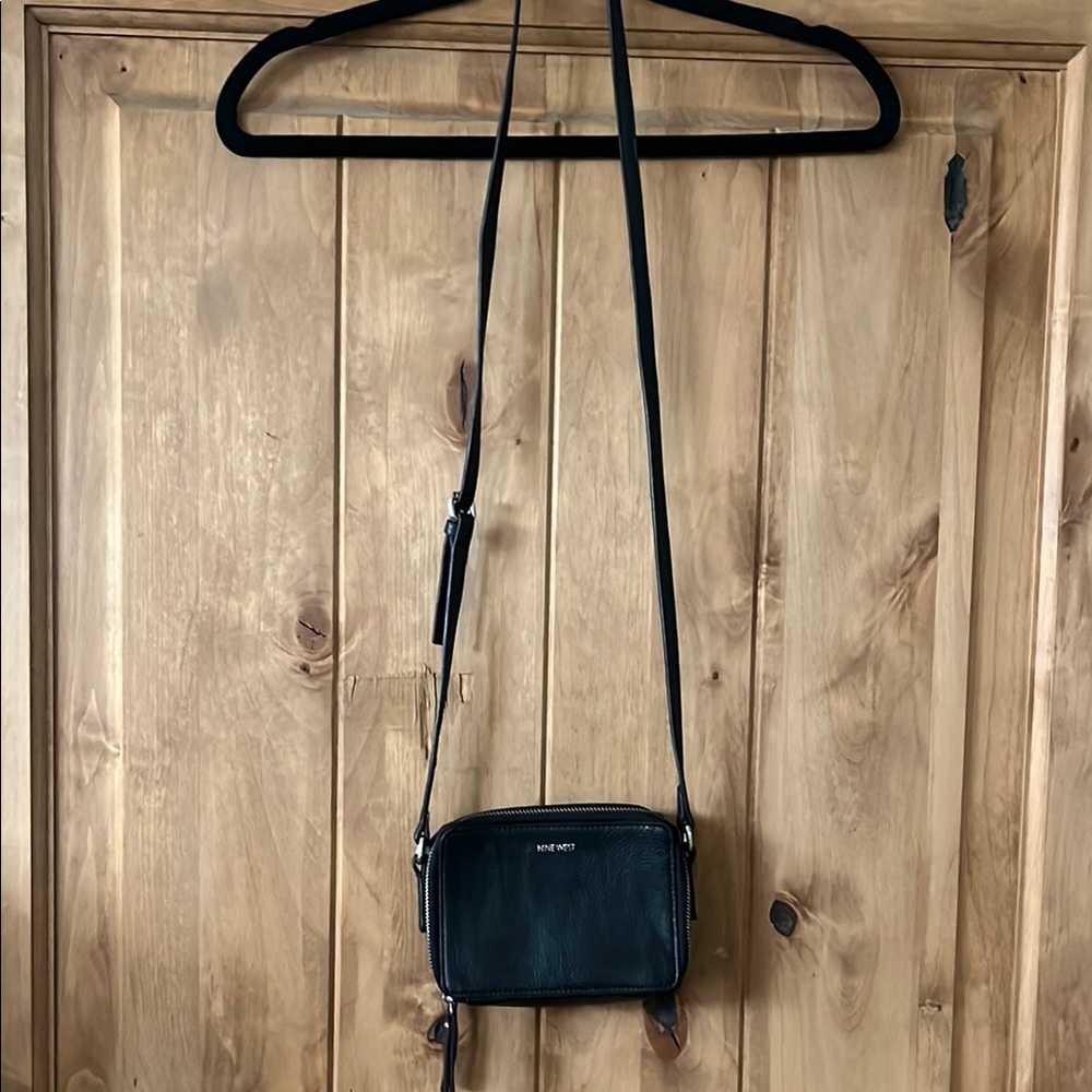 Nine West Sleek Black Crossbody